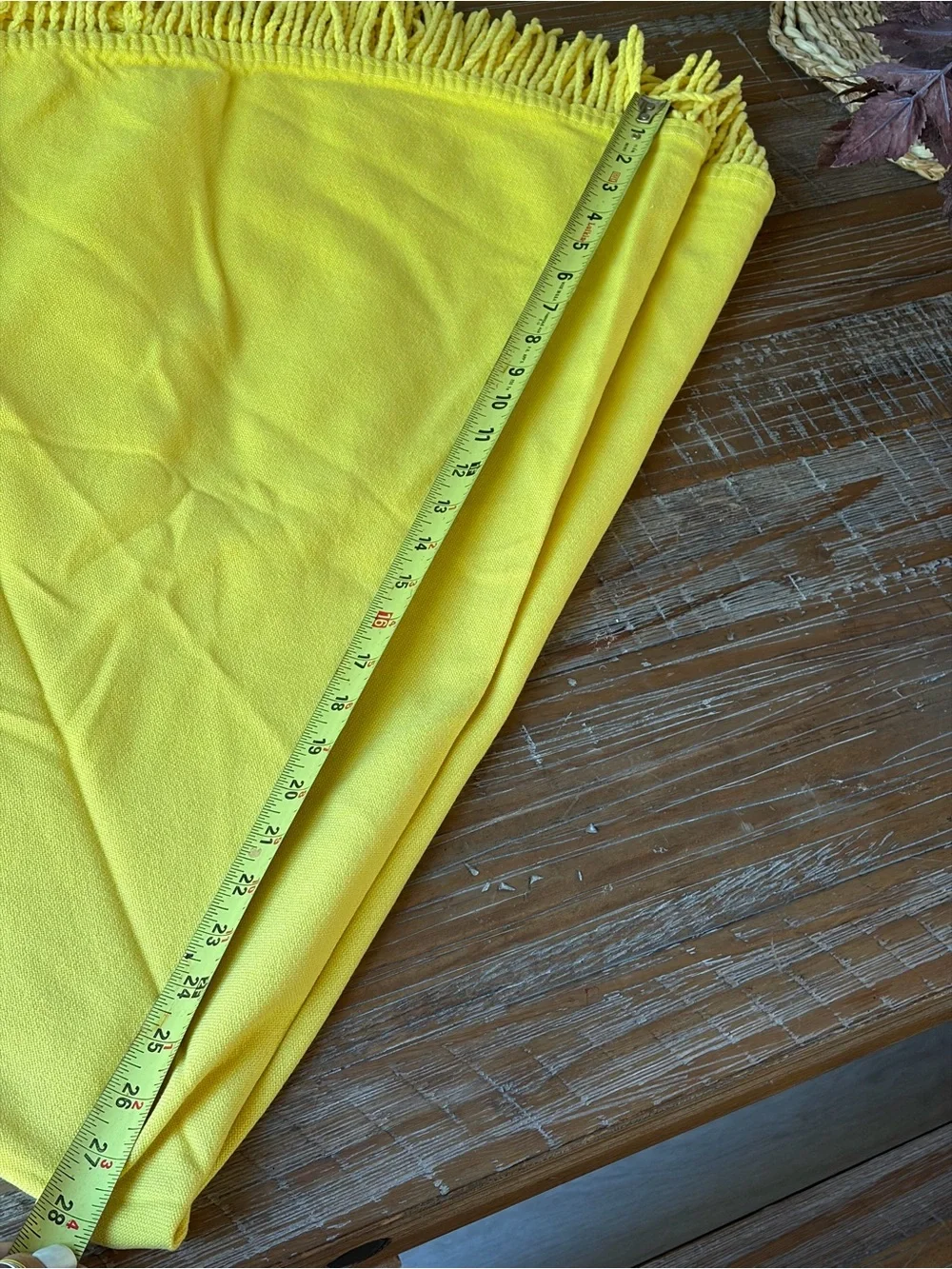 Vintage Round Tablecloth